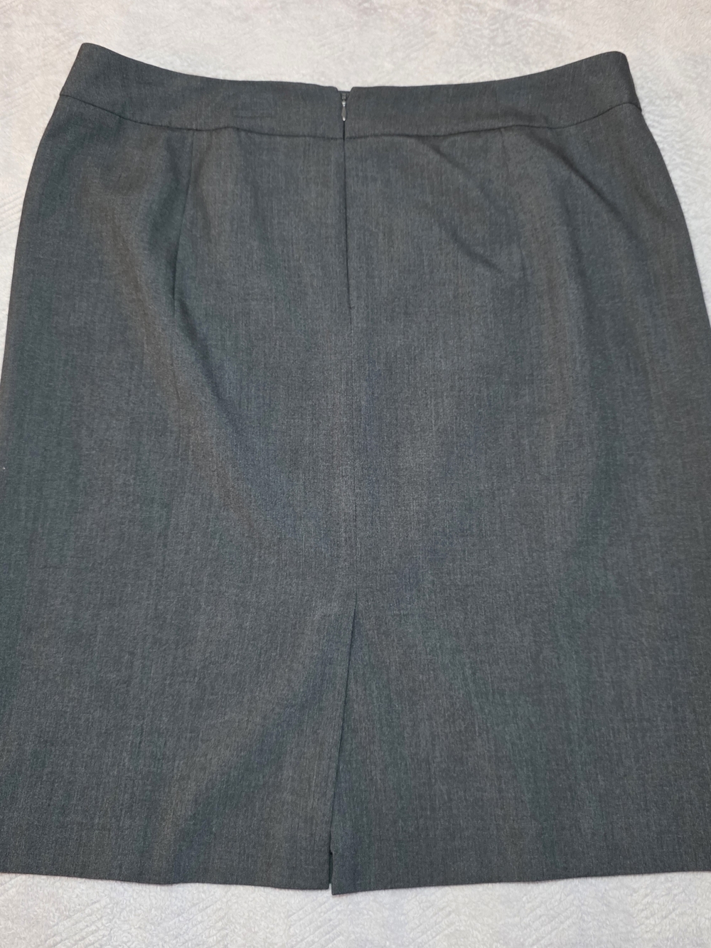 Calvin Klein Pencil Skirt Women's 14W Gray - Picture 2 of 11